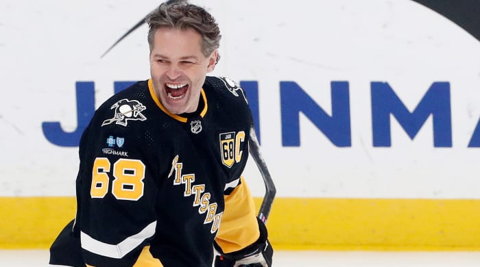 Pittsburgh Penguins legend Jaromir Jagr.